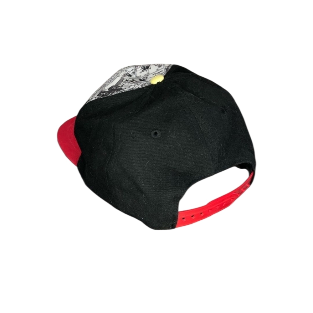 Disney Mickey Mouse Comic Style Cap - Red, Black, and White - Picture 3 of 5